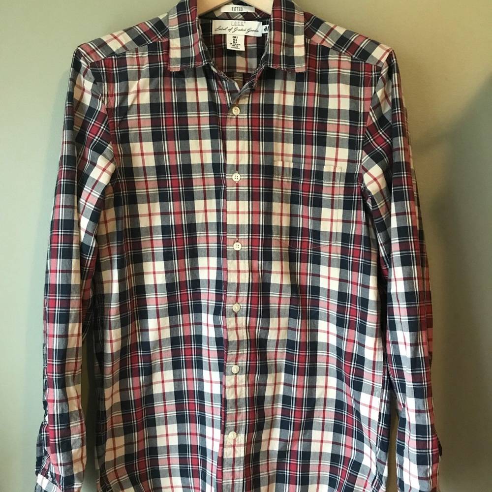 Men’s H&M Plaid Button Down